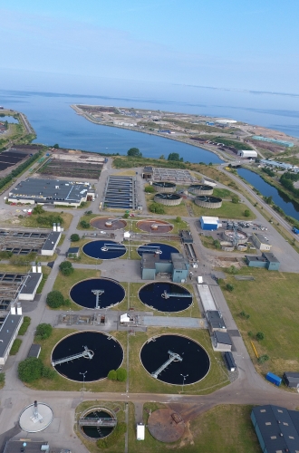 Sjölunda - drone view