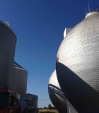 Experimental set up tracer, Wassmannsdorf